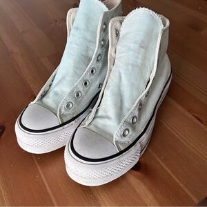 Converse Lift Platform High Tops - Chance of Rain